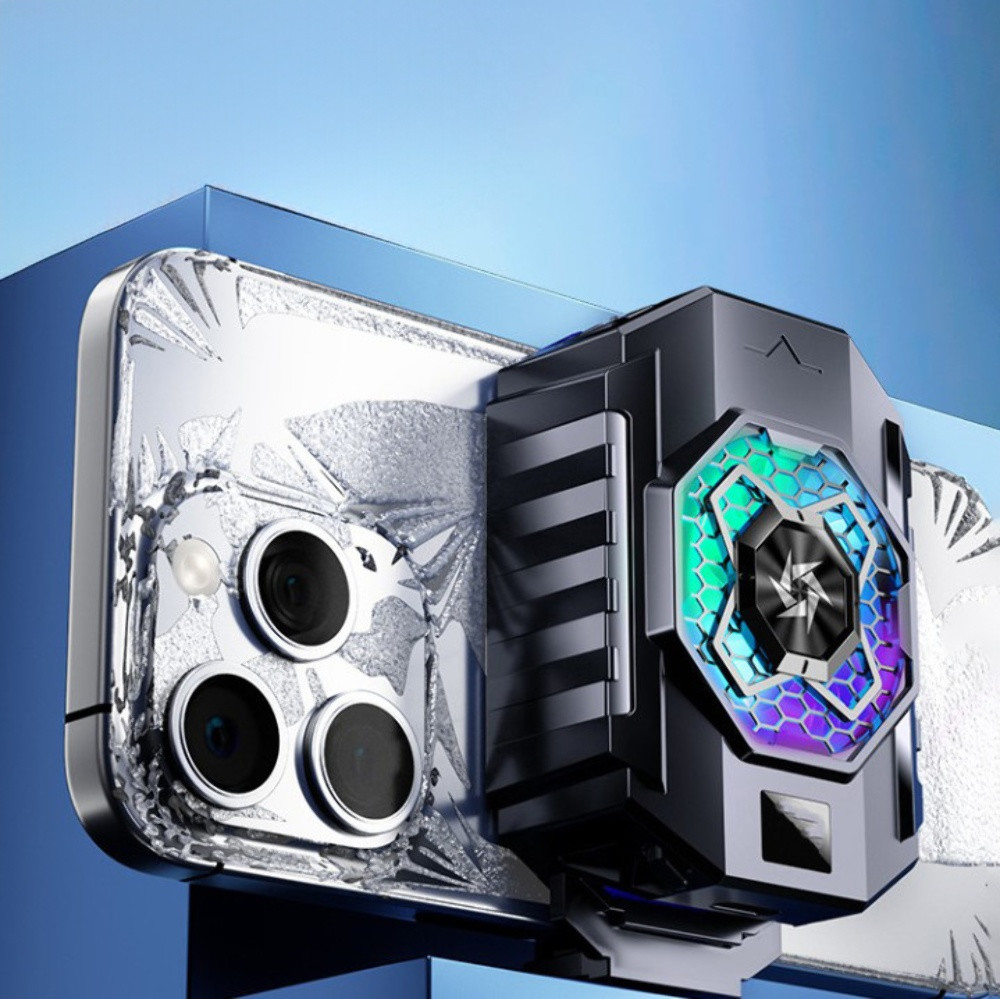 Мобільний кулер Remax RT-F9, Black - 5