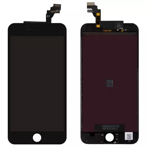 Дисплейний модуль для iPhone 6 Plus, Copy, Tianma, Black - 1