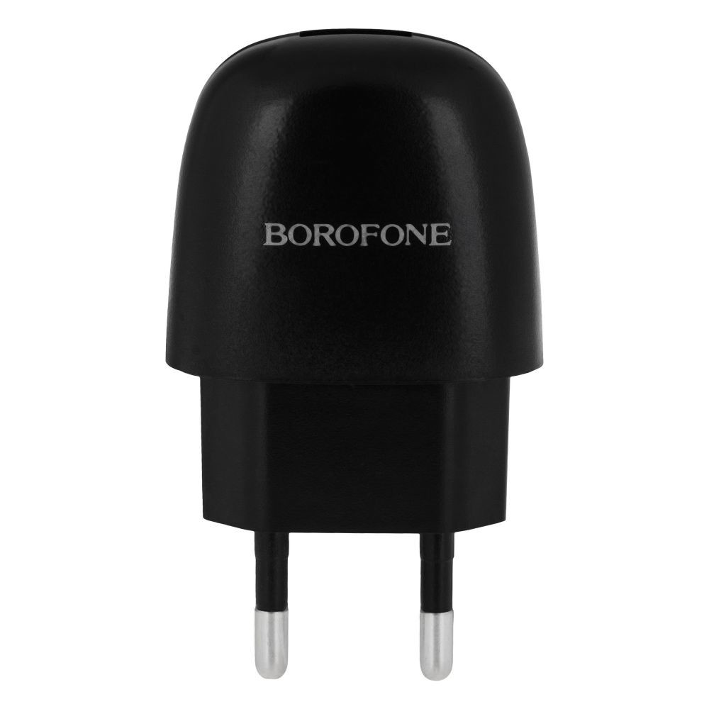 Мережевий Зарядний Пристрій Borofone BA49A, Cable Type-C, Black - 2