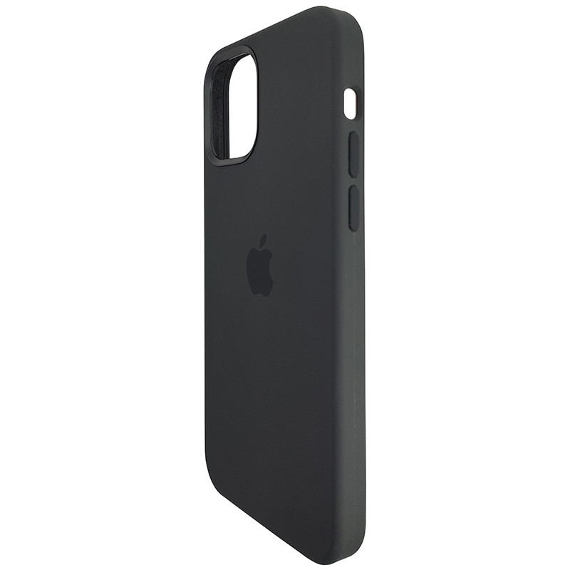 Чохол HQ Silicone Case iPhone 12/12 Pro Black (без MagSafe) - 2
