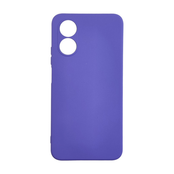Чохол Silicone Case for Oppo A17 Purple - 1