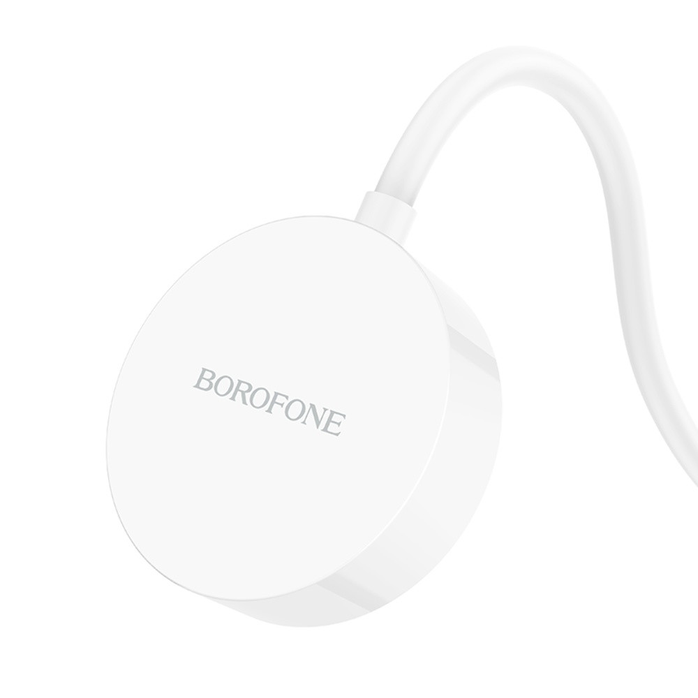 Безпровідний Зарядний Пристрій Borofone BQ13C для Apple Watch, Type-C White - 4