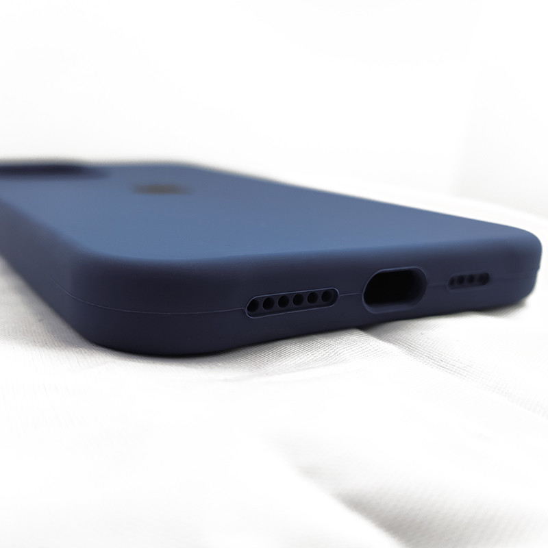 Чохол Copy Silicone Case iPhone 12 Pro Max Midnight Blue (8) - 4