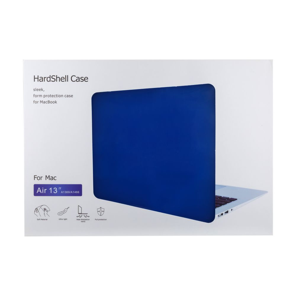 Чохол накладка для Macbook 13.3" Air (A1369/A1466) Sapphire blue - 3