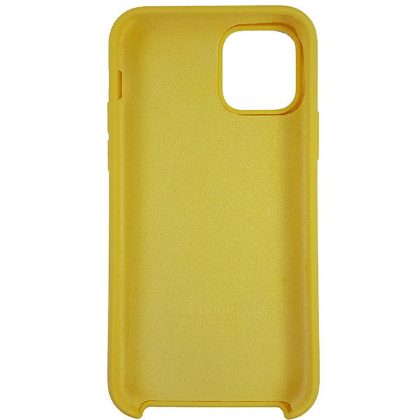 Чохол Copy Silicone Case iPhone 11 Pro Yellow (4) - 4