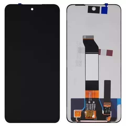 Дисплейний модуль для Xiaomi Poco M3 Pro, Redmi Note 10 5G, High Copy, Black - 1