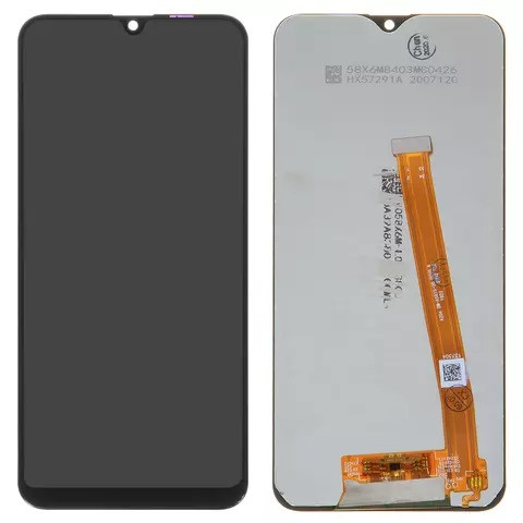 Дисплейний модуль для Samsung A202 Galaxy A20e, High Copy, Black - 1