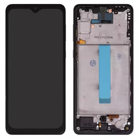 Дисплейний модуль для Samsung A336 Galaxy A33 5G, з рамкою, Сopy, TFT, Black - 1