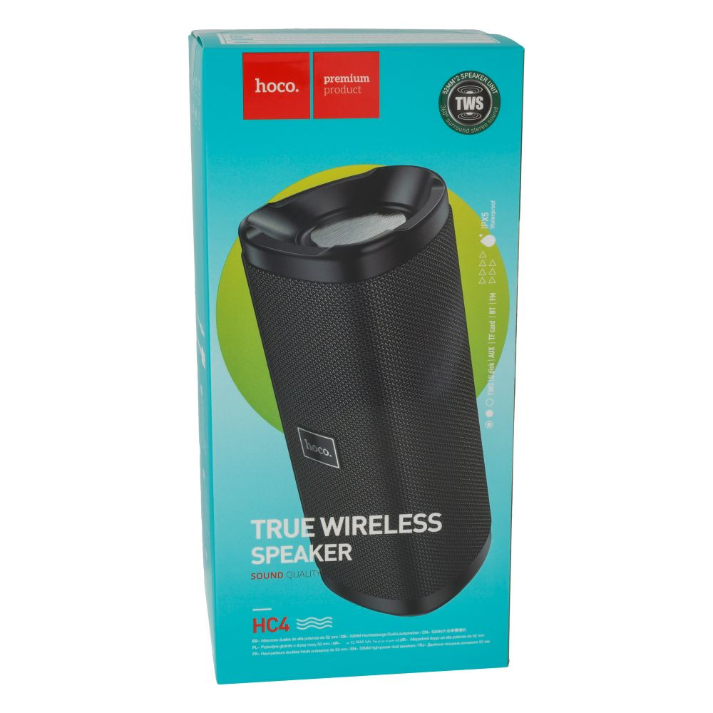 Портативна колонка Hoco HC4 Red - 5