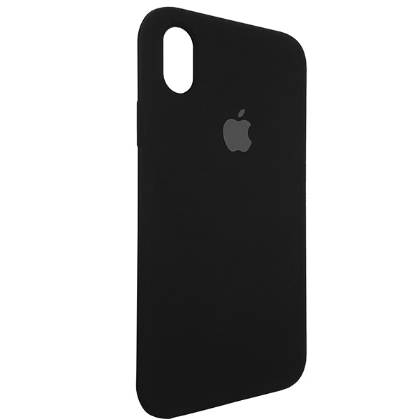 Чохол Copy Silicone Case iPhone XR Black (18) - 1