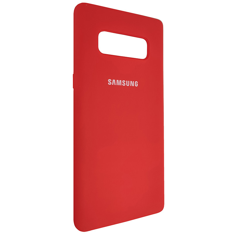 Чохол Silicone Case for Samsung Note 8 Red (14) - 2