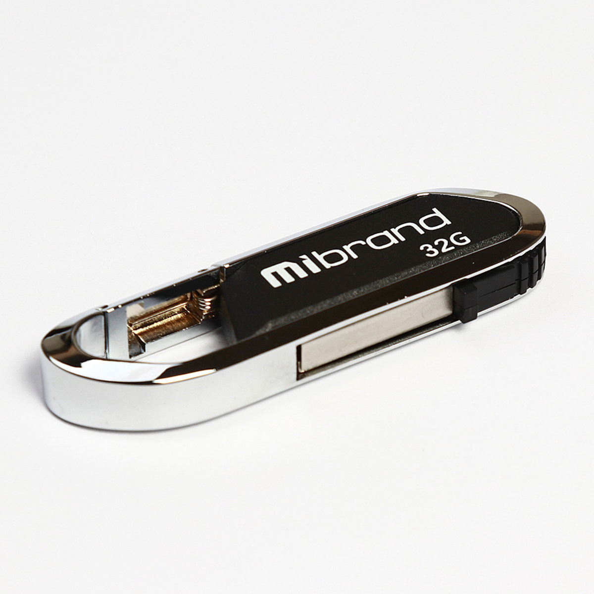 Флешка Mibrand USB 2.0 Aligator 32Gb Black - 1