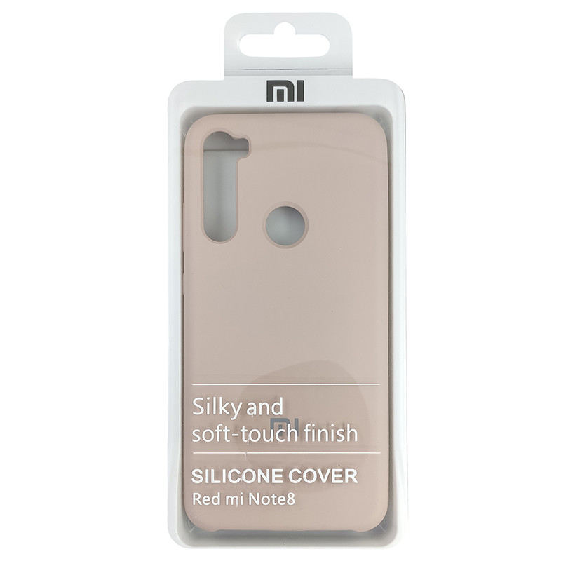 Чохол Silicone Case for Xiaomi Redmi Note 8 Sand Pink (19) - 4