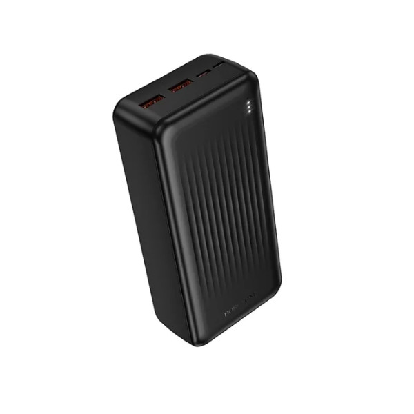 Універсальна мобільна батарея Borofone BJ80B Clever, 22.5W, PD20W, 30000mAh, Black - 3