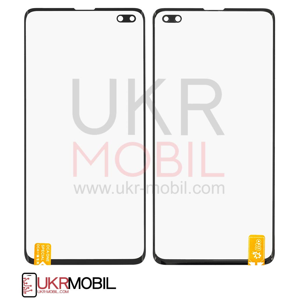 Стекло дисплея Samsung G975 Galaxy S10 Plus, с OCA пленкой, Original PRC, Black - 1