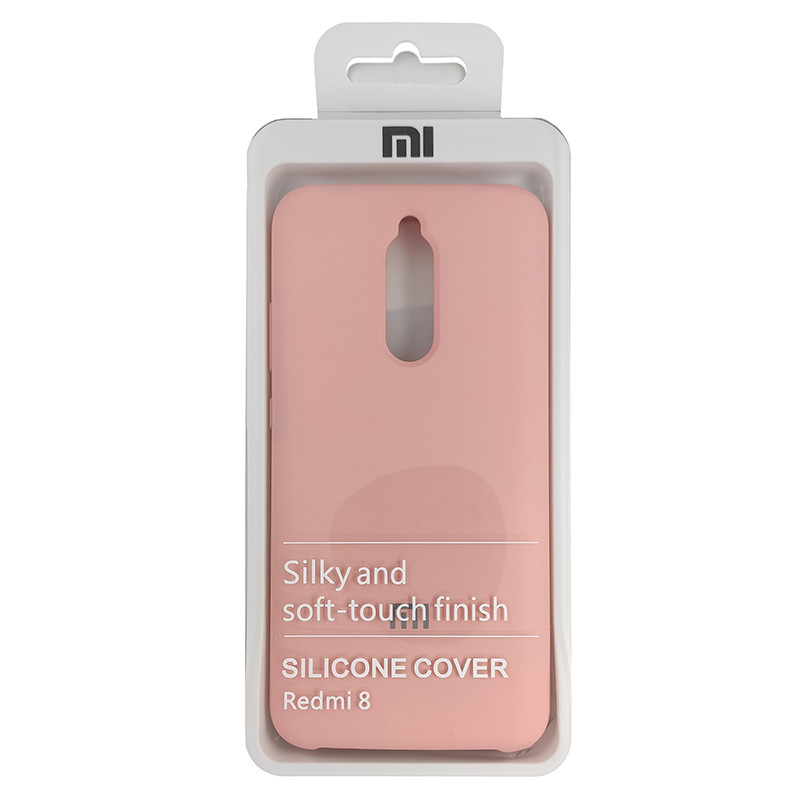 Чохол Silicone Case for Xiaomi Redmi 8 Light Pink (12) - 4