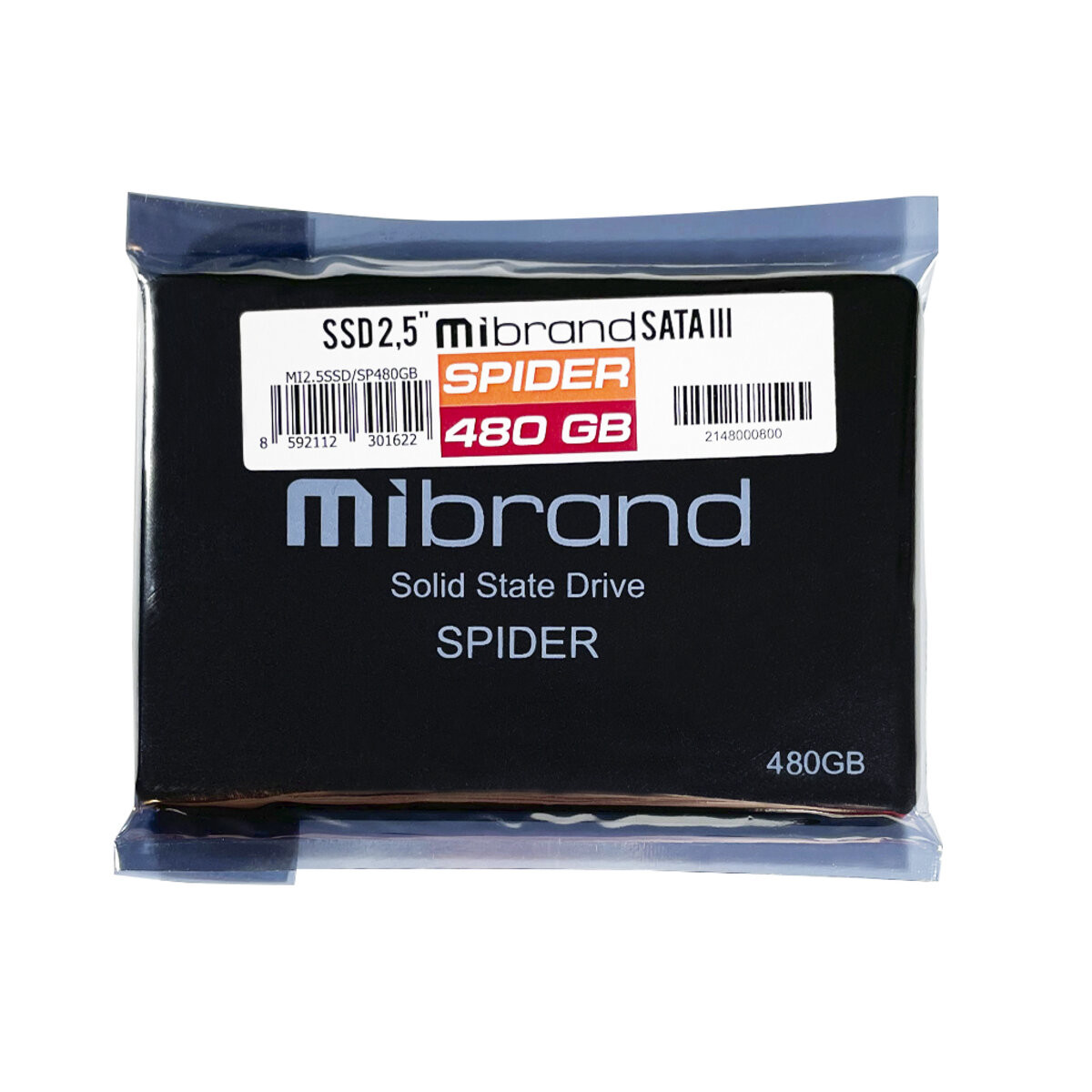 SSD Mibrand Spider 480GB 2.5&quot; 7mm SATAIII Bulk - 4