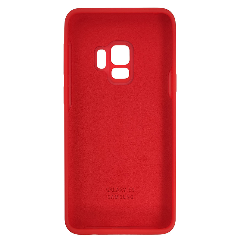 Чохол Silicone Case for Samsung S9 Red (14) - 3