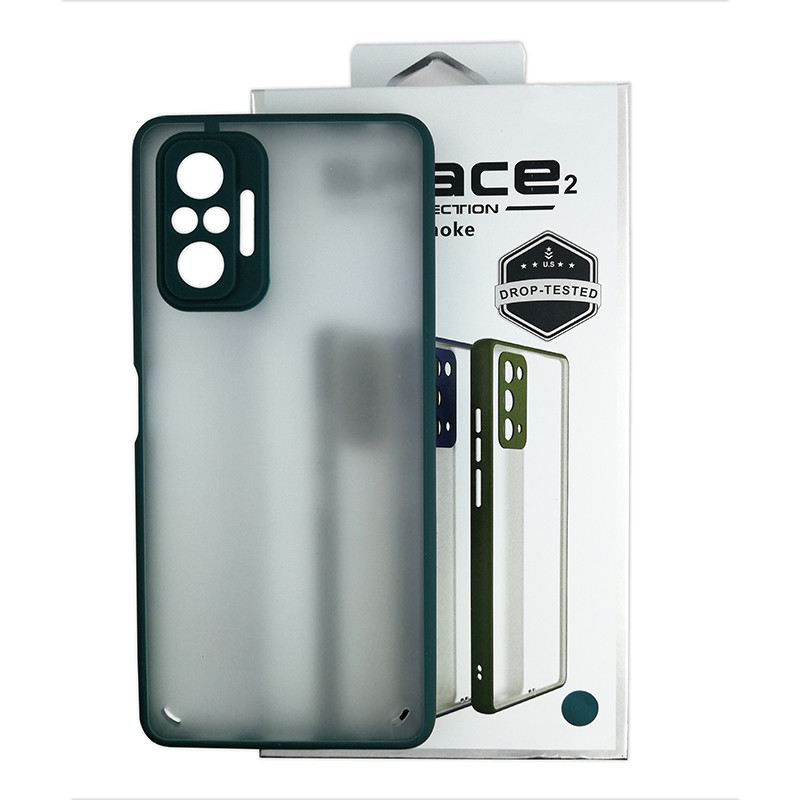 Чохол Space 2 Smoke Case for Xiaomi Redmi Note 10 Pro Green - 1