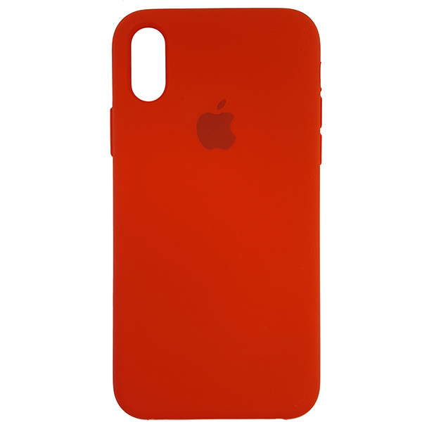 Чохол Copy Silicone Case iPhone X/XS Red (14) - 3