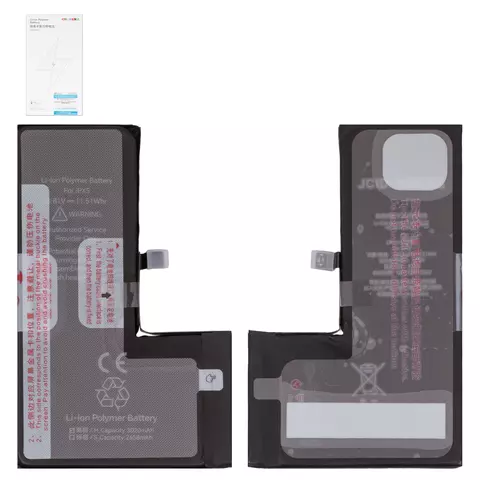 Акумулятор iPhone XS, High Capacity, 3020 mAh, JCID - 1