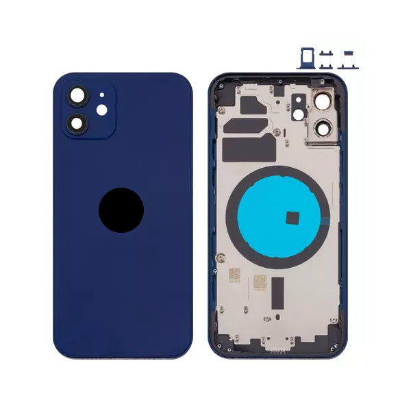 Корпус для iPhone 12, High Copy, Blue - 1