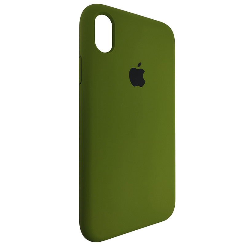 Чохол Copy Silicone Case iPhone XR Dark Green (48) - 1
