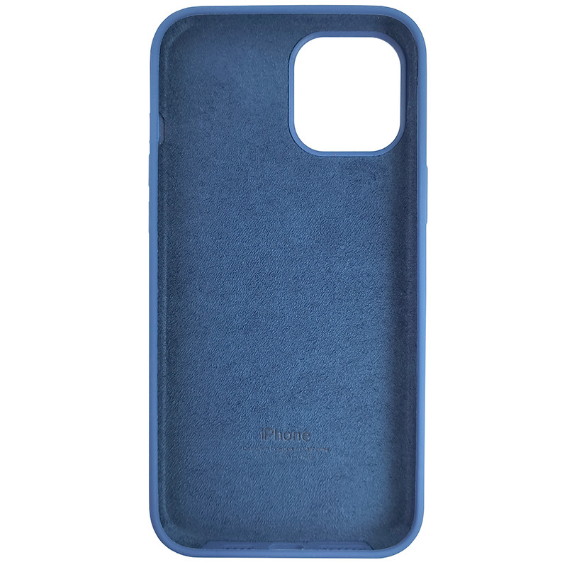 Чохол Copy Silicone Case iPhone 12 Pro Max Azure (38) - 5