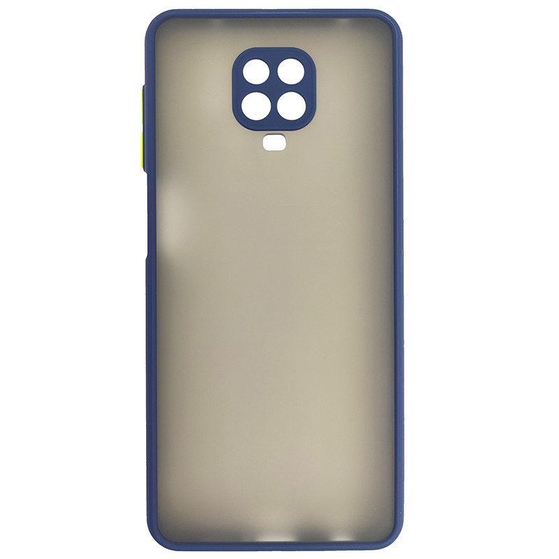 Чохол Totu Camera Protection для Xiaomi Redmi Note 9S/9 Pro Dark Blue - 2