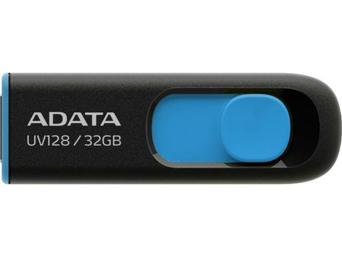 Flash A-DATA USB 3.2 AUV 128 32Gb Black/Blue - 1