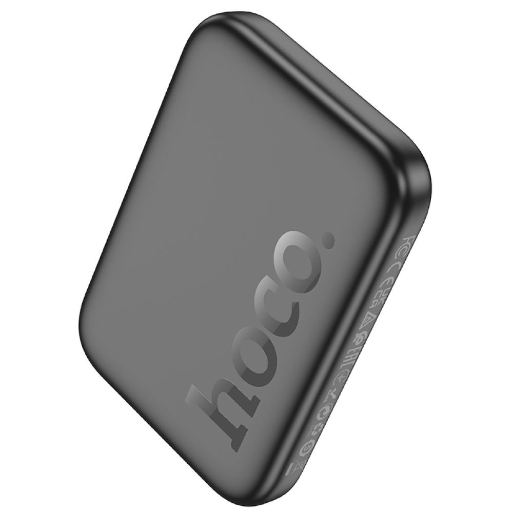 Універсальна мобільна батарея Hoco J117 Esteem, Magnetic Wireless Charging PD 20W, 5000mAh, Black - 2