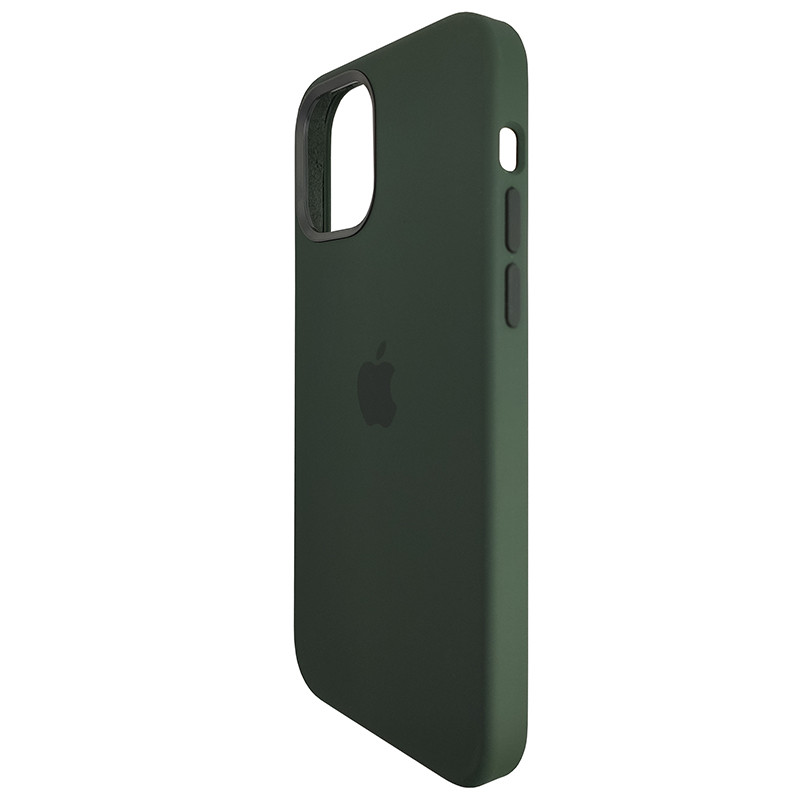 Чохол HQ Silicone Case iPhone 12/12 Pro Dark Green (без MagSafe) - 2