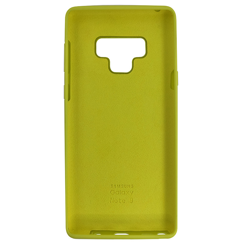 Чохол Silicone Case for Samsung Note 9 Sun Yellow (43) - 3