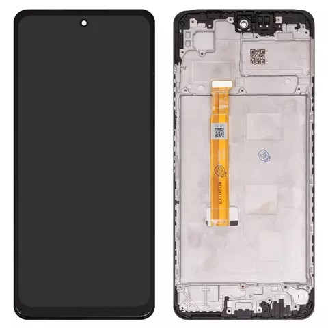 Дисплейний модуль для Oppo A3 4G, з рамкою, High Copy, Black - 1