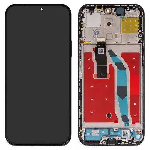 Дисплейний модуль для Huawei Honor 200 Lite, з рамкою, Original PRC, Black - 1