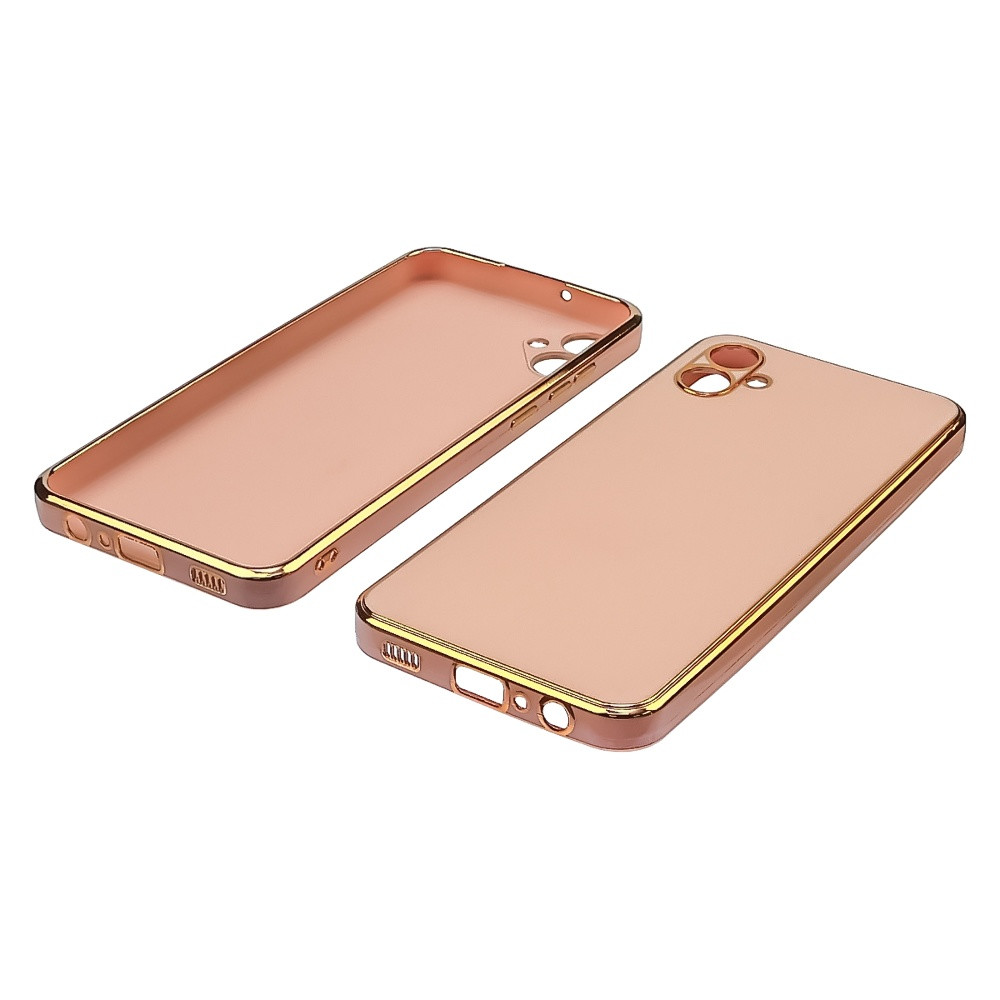 Чохол Glossy Color для Samsung A04 A045F Pink - 3