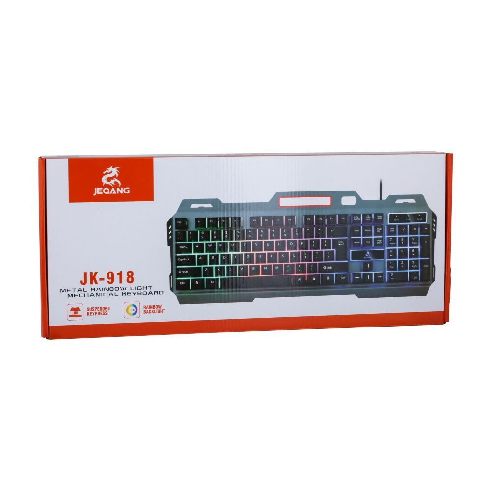Клавіатура JJEQANG JK-918 Gray - 2