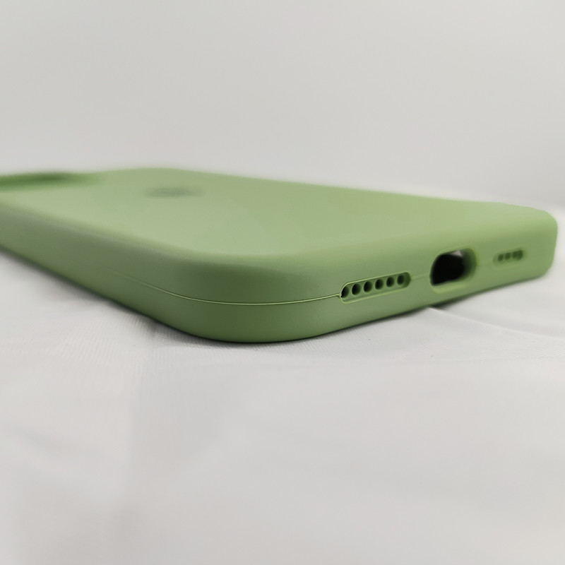 Чохол Copy Silicone Case iPhone 12/12 Pro Mint (1) - 4