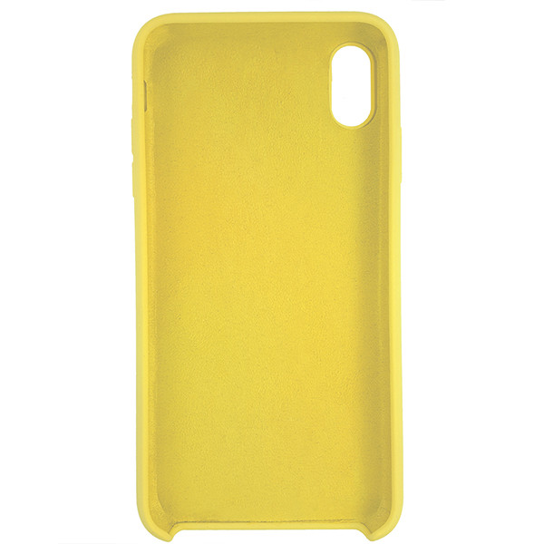 Чохол Copy Silicone Case iPhone XS Max Flash Yellow (32) - 4