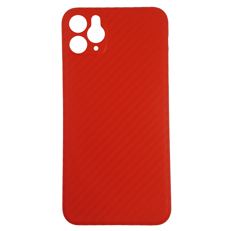 Чохол Anyland Carbon Ultra thin для Apple iPhone 11 Pro Max Red - 3