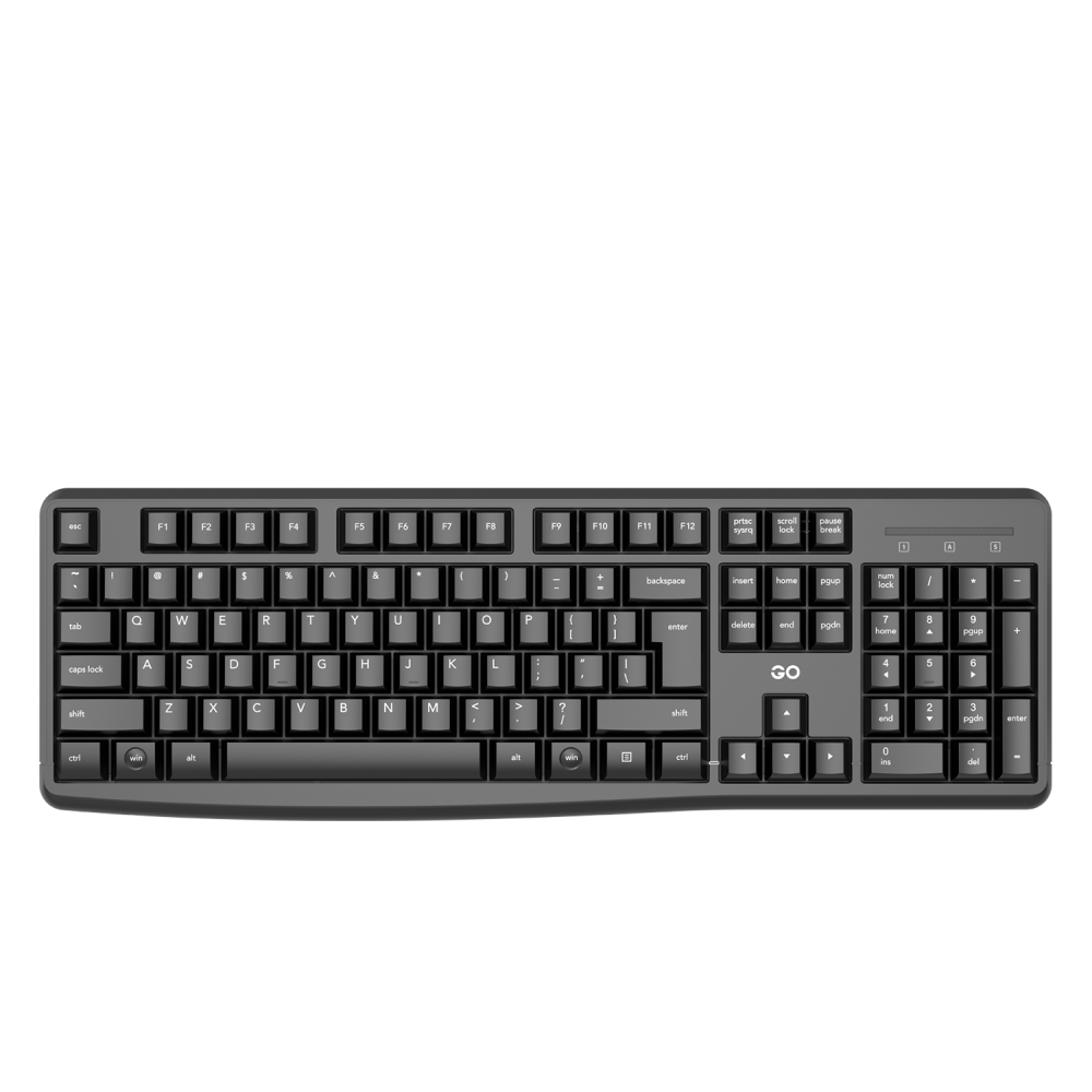 Безпровідна клавіатура і миша Fantech WK894 Black - 5