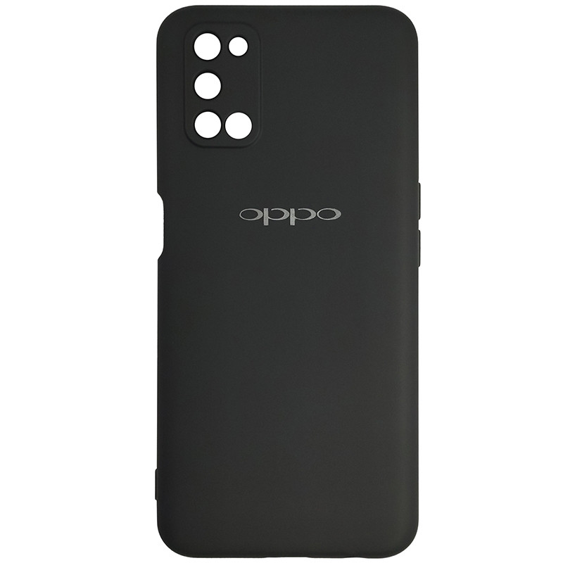 Чохол Silicone Case for Oppo A52\A72 Black - 1
