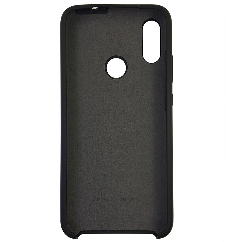 Чохол Silicone Case for Xiaomi Redmi Note 7 Black (18) - 3