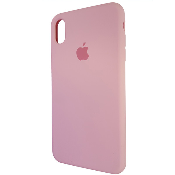 Чохол Copy Silicone Case iPhone XS Max Light Pink (6) - 2