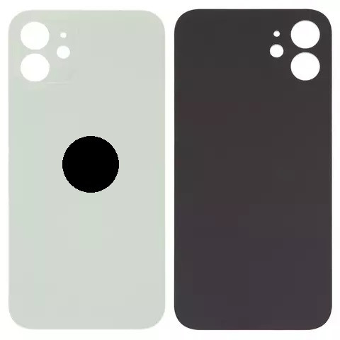 Задня кришка для iPhone 12, Big Hole, Green - 1