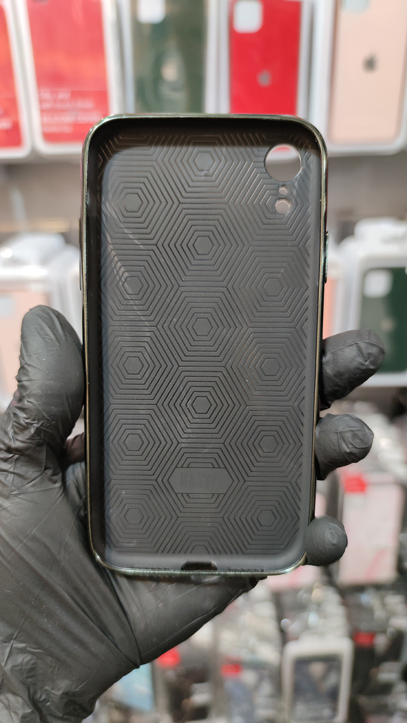 Чохол Glass Case для Apple iPhone XR Dark Green - 4