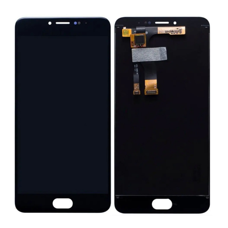 Дисплейний модуль Meizu M3 Note M681h, High Copy, Black - 1