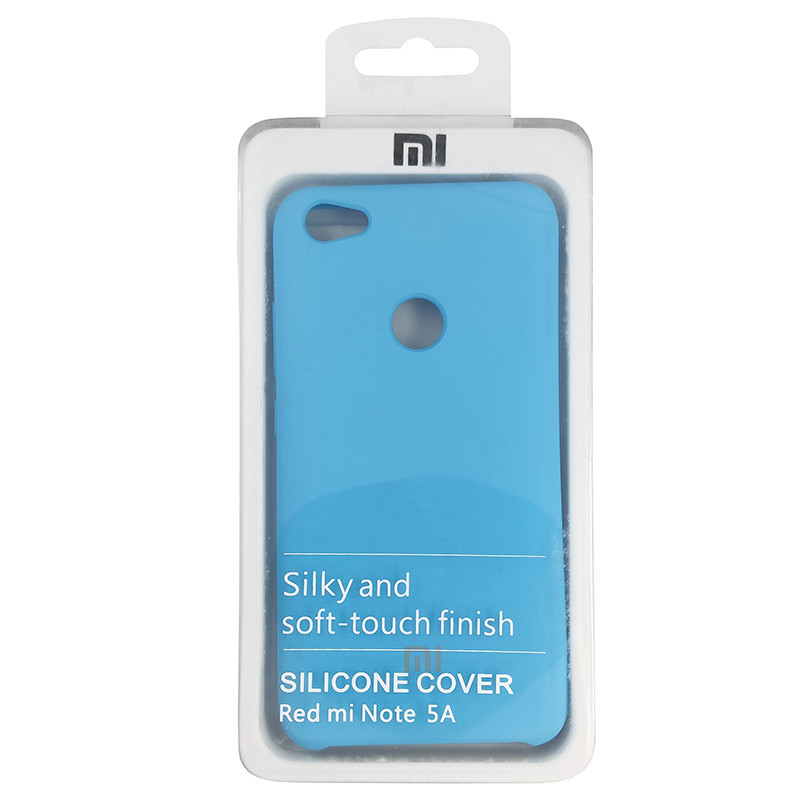 Чохол Silicone Case for Xiaomi Redmi Note 5A Deep Lake Blue (3) - 4