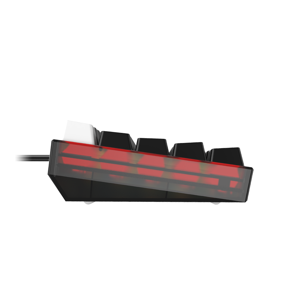 Клавіатура Fantech MAXFIT 61 MK857 FROST Blue Switch Black - 7