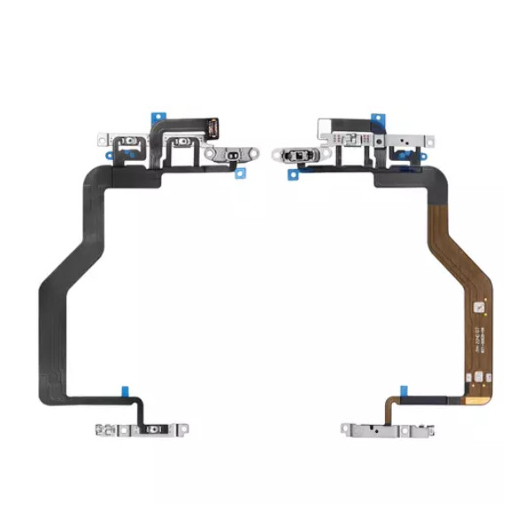 Шлейф для iPhone 12, iPhone 12 Pro, із кнопками звуку та ввімкнення - 1
